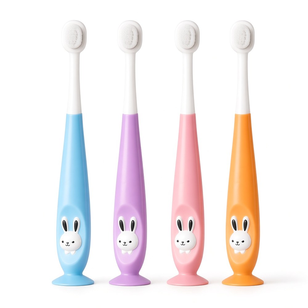 Bàn chải sợi tơ Hogokids cho bé từ 1 tuổi